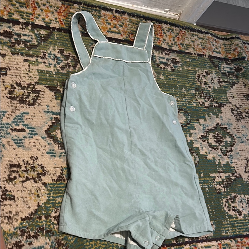 Kids Light Blue One Piece Minnow swim